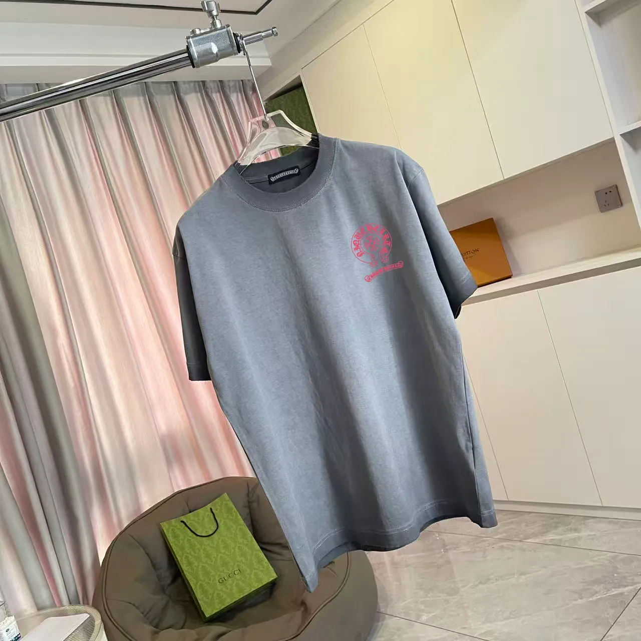 ch *2026 New Arrival t g Same Style Size：S M L XL XXL ：White Purple Gray